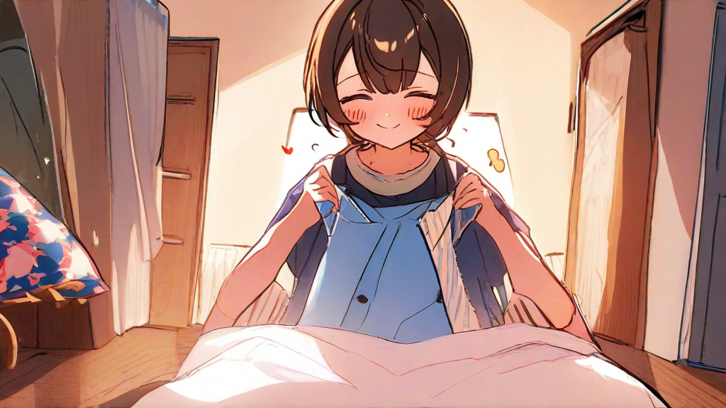 自宅で報酬を受け取る・喜ぶイメージ